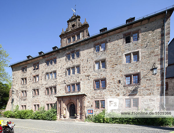 Landgrafenschloss  Marburg  Hessen  Deutschland  Europa  ÖffentlicherGrund
