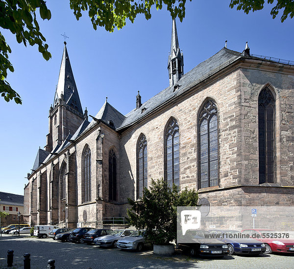 Stadtpfarrkirche  Marburg  Hessen  Deutschland  Europa  ÖffentlicherGrund