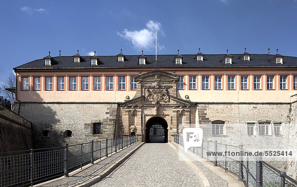 Zitadelle Petersberg  Kurmainzische Festung  barocke Stadtfestung  Erfurt  Thüringen  Deutschland  Europa  ÖffentlicherGrund