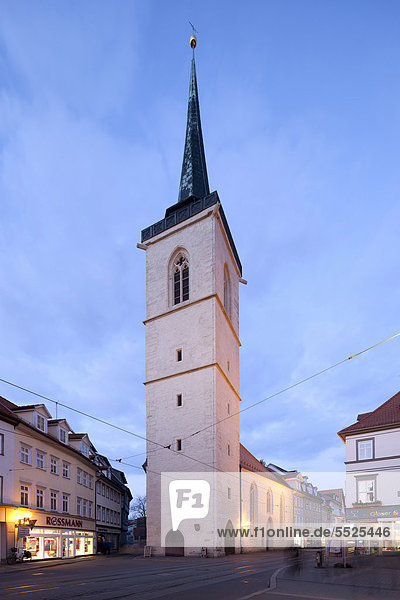 Allerheiligenkirche  Erfurt  Thüringen  Deutschland  Europa  ÖffentlicherGrund