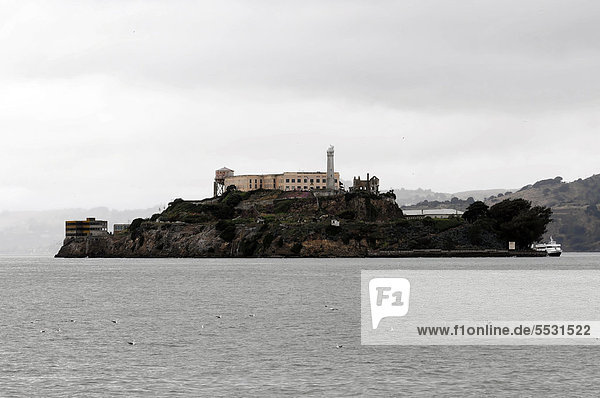 Ehemaliges Gefängnis Alcatraz  San Francisco  Kalifornien  USA  Nordamerika
