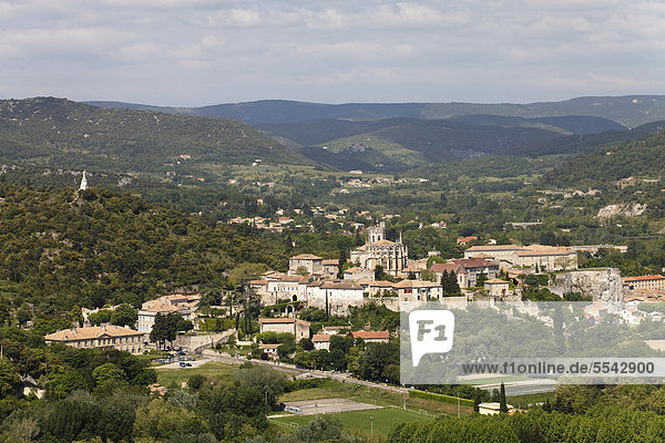 Viviers Rhonetal Ardeche Frankreich Europa