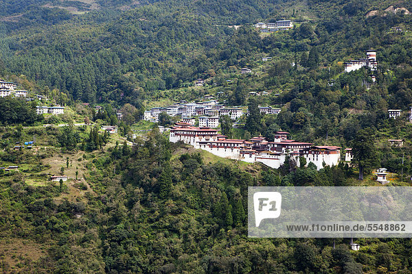 Trongsa Dzong  Bhutan
