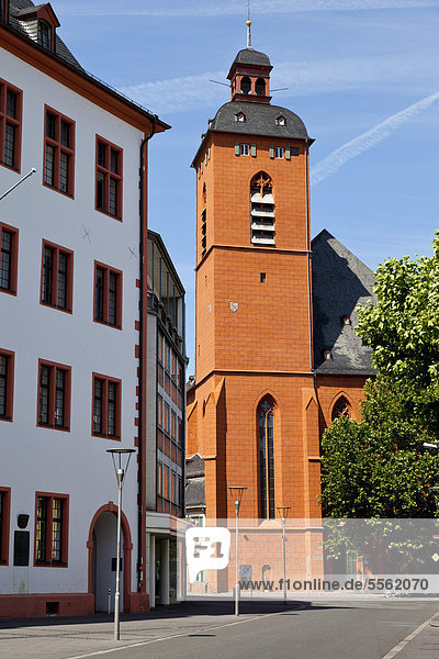 Quintinskirche  Mainz  Rheinland-Pfalz  Deutschland  Europa