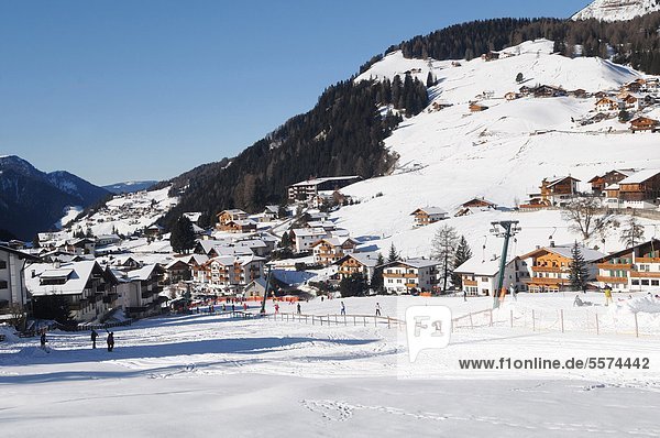 Trentino Südtirol Europa Italien Grödnertal