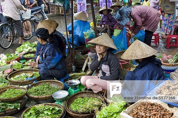 Asien  Vietnam  Hoi An  die Gemüse-Markt