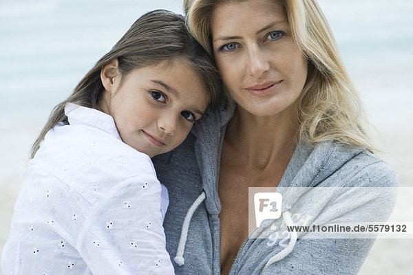 Mutter und Tochter  Porträt