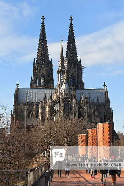 Cologne Cathedral  Unesco World Heritage Site  Cologne  North Rhine-Westphalia  Germany  Europe