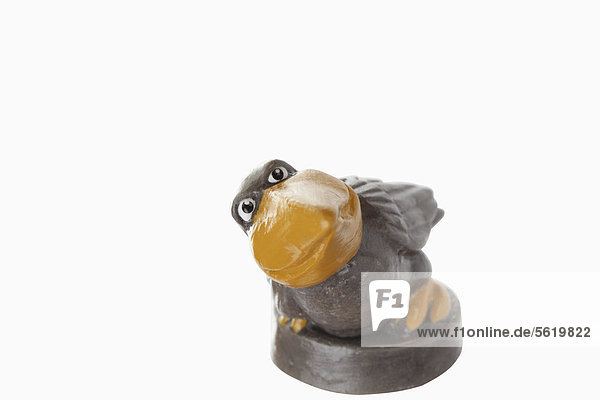 Comicfigur  Vogel mit großem Schnabel