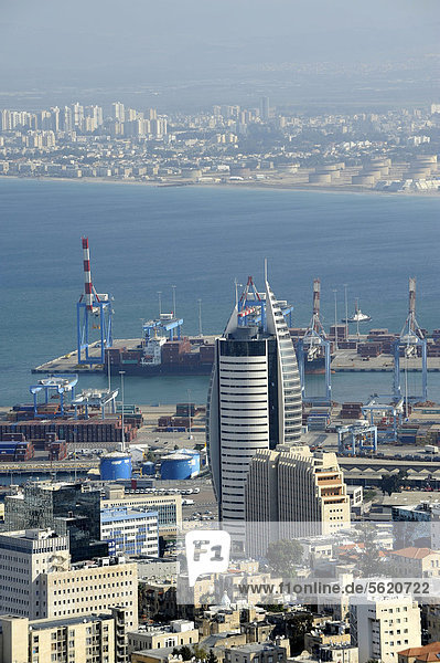 Segeln Hafen Naher Osten Asien Haifa Israel