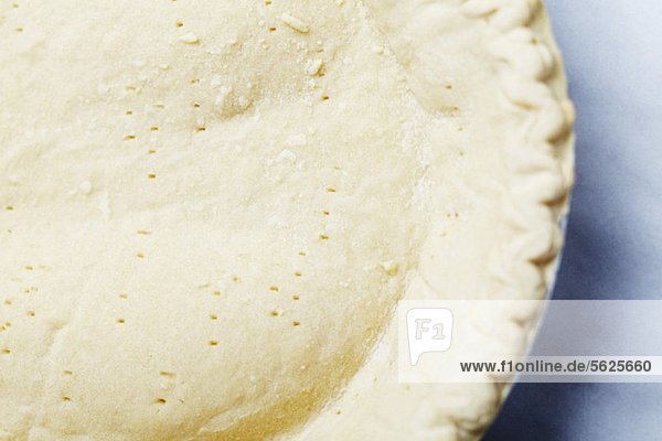 Pie Crust with Fork Holes Poked in the Bottom