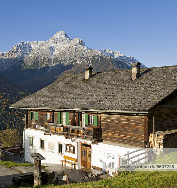Trentino Südtirol Europa Berg Hotel Italien