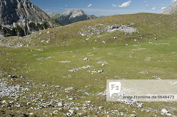 Ein Tal im Wettersteingebirge Österreich