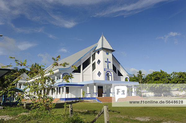 Gereja Kristen Tanah Papua,  Gereja di Indonesia Kirche,  Jalan Bosnik Raya,  Insel Biak,  Insel Papua Neuguinea,  Indonesien,  Südostasien
