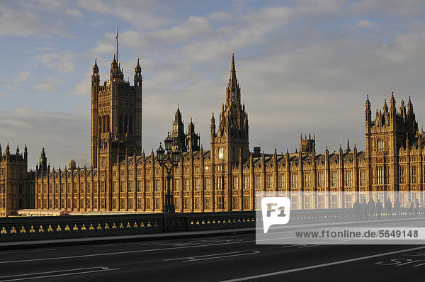 Palace of Westminster  UNESCO Weltkulturerbe  London  Großbritannien  Südengland  England  Großbritannien  Europa