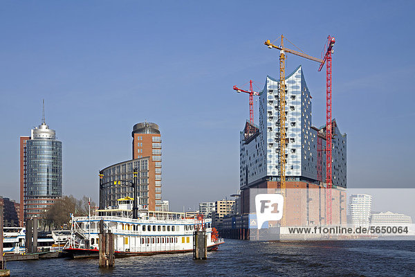 Elbphilharmonie  Hamburg  Deutschland  Europa
