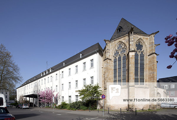 Rathaus Trier  ehemaliges Augustinerkloster  Trier  Rheinland-Pfalz  Deutschland  Europa  ÖffentlicherGrund
