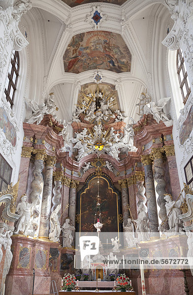 Katholische Kirche St. Marien  Kloster Neuzelle  Brandenburg  Deutschland  Europa
