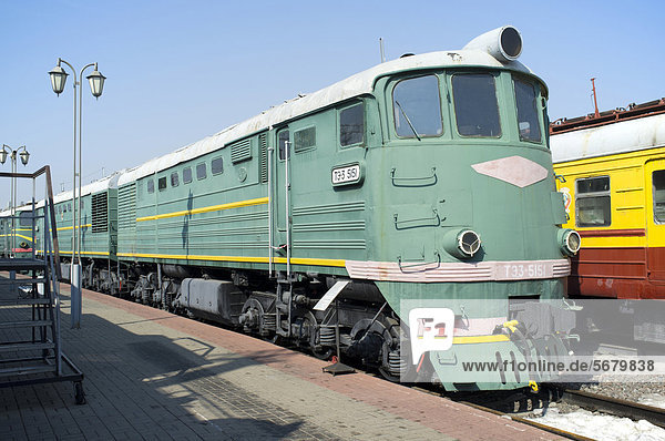 TE3  eine russische Diesel-Güterzuglokomotive