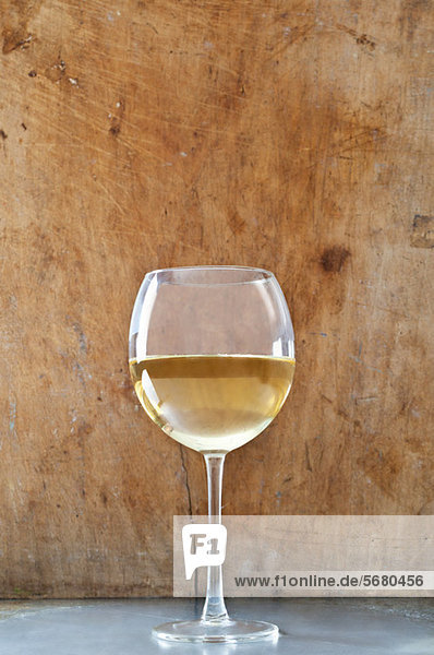 Glass of white wine