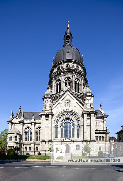 Evangelische Christuskirche  Mainz  Rheinland-Pfalz  Deutschland  Europa  ÖffentlicherGrund
