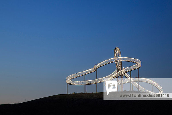 Tiger and Turtle – Magic Mountain Angerpark Duisburg North Rhine-Westphalia Germany Europe