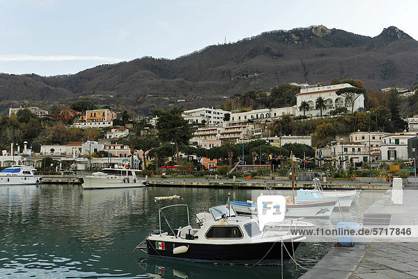 Hafen Europa Boot Kampanien Golf von Neapel Italien