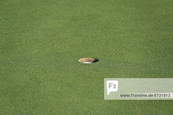 Cyprus  Golf hole on golf course