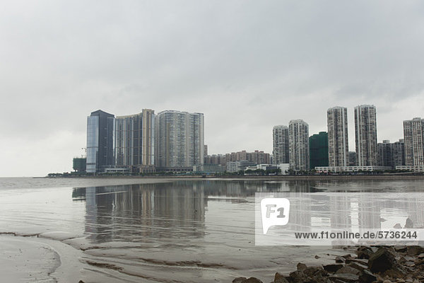 Entwickelte Küste  Provinz Shandong  China