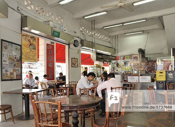 Singapore  Chinatown  coffee shop                                                                                                                                                                   