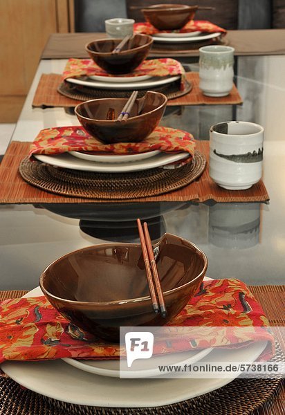 Tischset Tisch japanisch