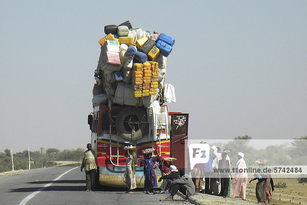 Nahverkehr  umgeben von N'Djamena  Tschad