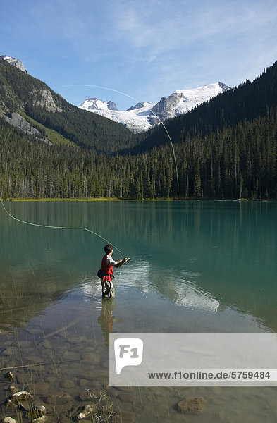 Joffre Lake near Pemberton  British Columbia  Canada.