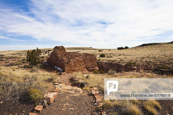 Lomaki Pueblo  Hopi Ruinen  Wupaktki National Monument  Arizona