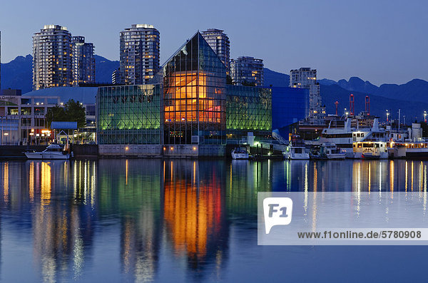Das Edgewater Casino  Vancouver  British Columbia  Kanada