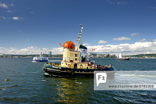 Theodore Tugboat  Halifax Harbour  Nova scotia  Canada