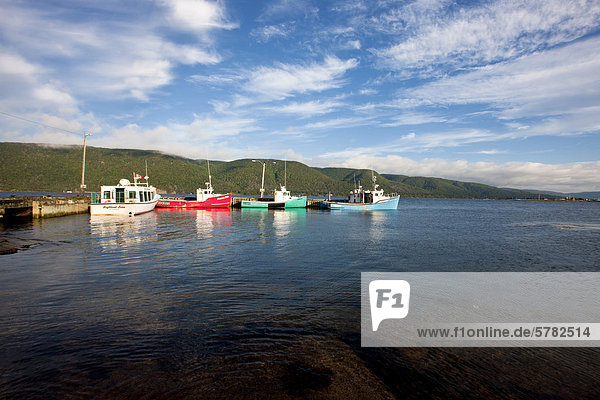 Fischen Boote  Nova Scotia  Kanada