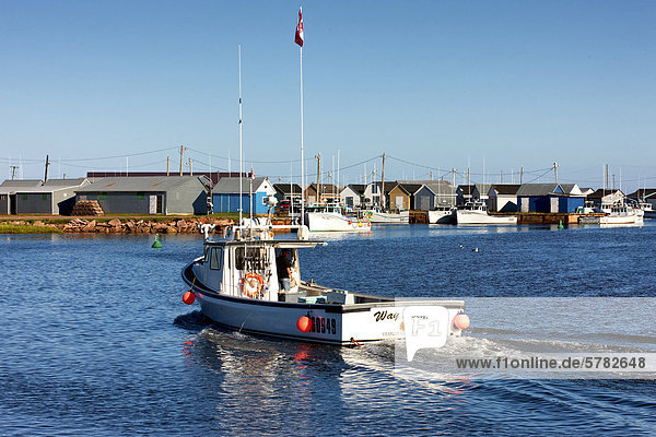 Kanada Fischerboot Prince Edward Island
