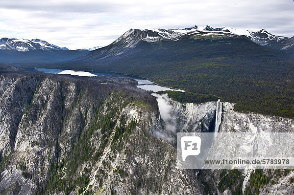 Luftaufnahmen über der Chilcotin Region British Columbia Kanada