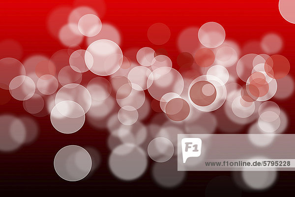 Abstract bokeh lights  red