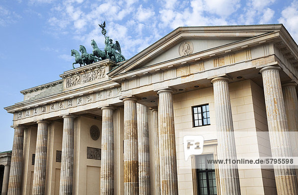Brandenburger Tor Berlin Deutschland Europa