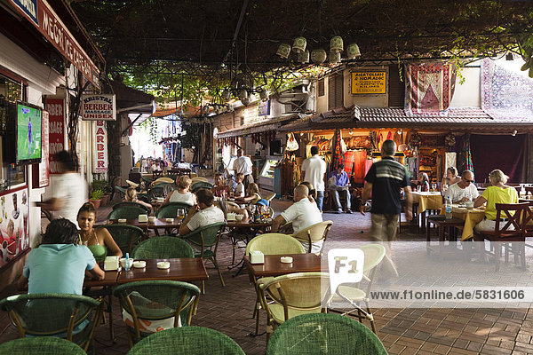 Geschichte Restaurant Basar Ortsteil Fethiye Türkei lykischen Küste
