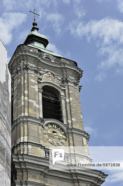 Glockenturm  Basilika St. Martin in Weingarten  Baden-Württemberg  Deutschland  Europa