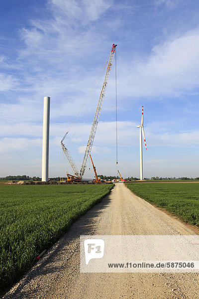 Windturbine Windrad Windräder bauen Europa Österreich Niederösterreich