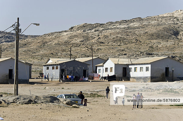 Gebäude Namibia Wohnsiedlung Afrika Lüderitz