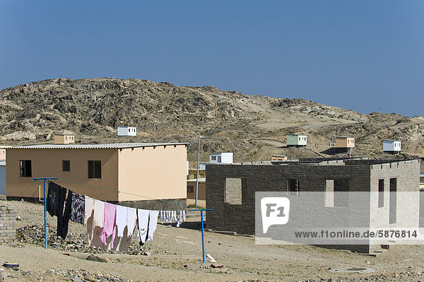 Gebäude Namibia Wohnsiedlung Afrika Lüderitz neu
