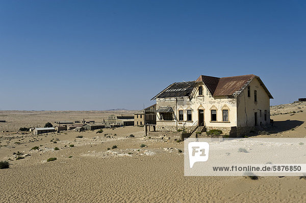 Buchführung Wohnhaus Vernichtung Namibia Angestellter Afrika Kolmanskop