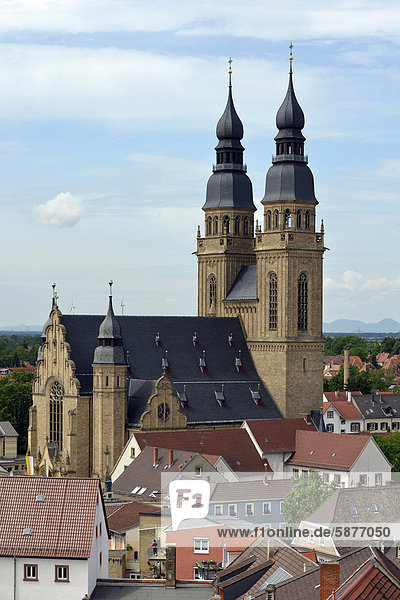 Sankt-Josephs-Kirche  Josephskirche  Speyer  Rheinland-Pfalz  Deutschland  Europa  ÖffentlicherGrund