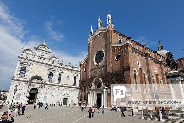 Die Basilica di San Giovanni e Paolo  Venedig  UNESCO-Welterbe Website  Veneto  Italien  Europa
