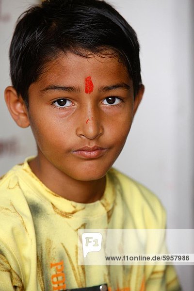 Hindu boy  Dubai  United Arab Emirates  Middle East